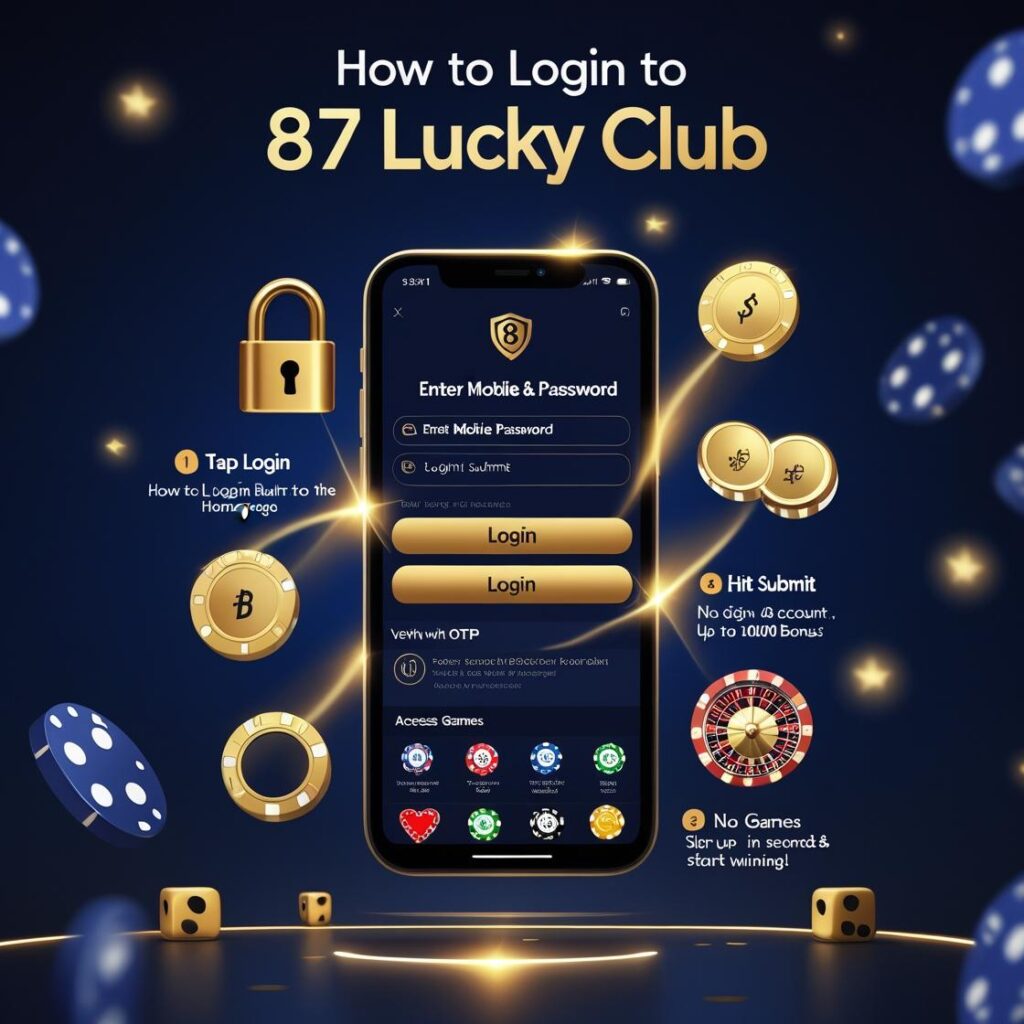 login 87 lucky club